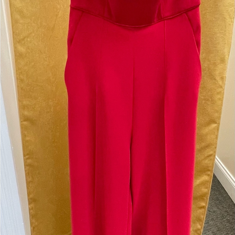 Chic Scarlet Women's Wide Leg Jumpsuit